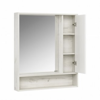 Зеркало со шкафчиком Акватон Флай 80