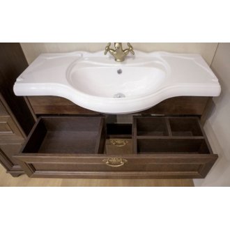 Мебель для ванной Акватон Идель 105 см дуб шоколадный