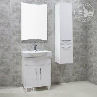 Мебель для ванной Акватон Инфинити Н 65 см белая
