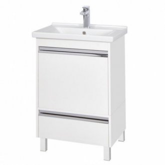 Мебель для ванной Акватон Капри 60 см белый глянец