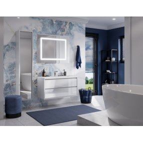 Мебель для ванной Акватон Римини 100 белый глянец