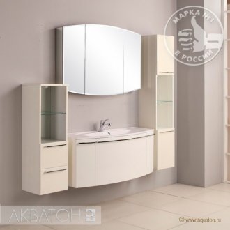 Мебель для ванной Акватон Севилья 120 см белый жемчуг