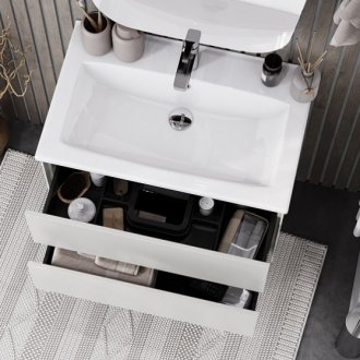 Мебель для ванной Акватон Сохо 75 серый