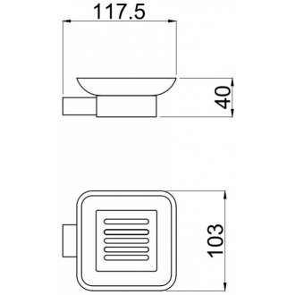 Мыльница Allen Brau Infinity 6.21004-00