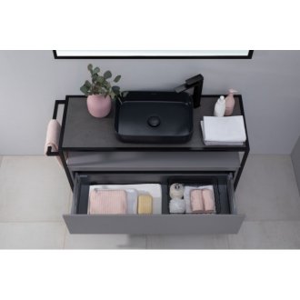 Мебель для ванной Allen Brau Priority 120 см платиново-серый
