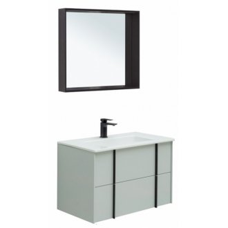 Мебель для ванной Allen Brau Reality 80 см светло-серый