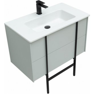 Мебель для ванной Allen Brau Reality 80 см светло-серый