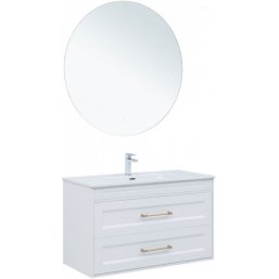 Мебель для ванной Aquanet Бостон New 100 белый сат...