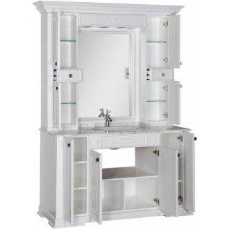 Мебель для ванной Aquanet Кастильо 140 белая