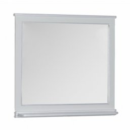 Зеркало Aquanet Валенса 110 белое краколет/серебро