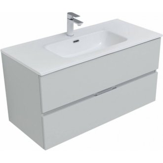 Мебель для ванной Aquanet Алвита New 100 с ящиками серая