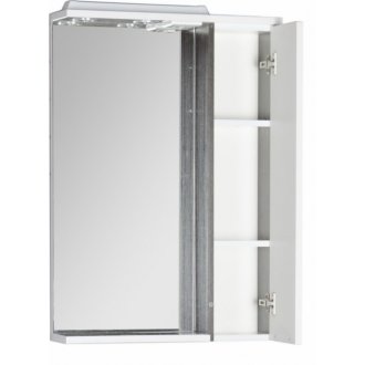 Зеркало со шкафчиком Aquanet Гретта 60 венге