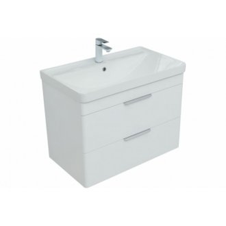 Мебель для ванной Aquanet Ирис new 80 2 ящика подвесная