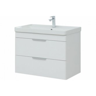 Мебель для ванной Aquanet Ирис new 80 2 ящика подвесная