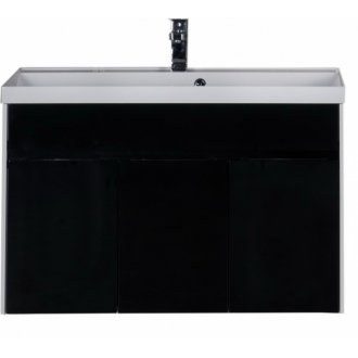 Мебель для ванной Aquanet Латина 100 черная