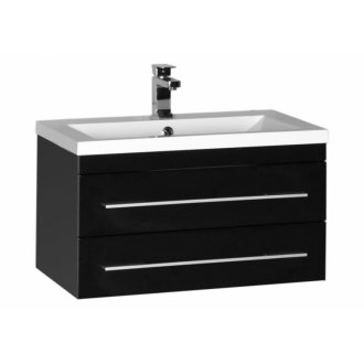 Мебель для ванной Aquanet Нота Камерино 75 черная