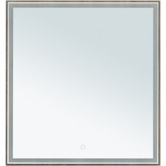Зеркало с подсветкой Aquanet Nova Lite 75 дуб рустикальный