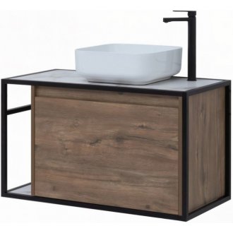 Мебель для ванной Aquanet Nova Lite Loft 90 R дуб рустикальный