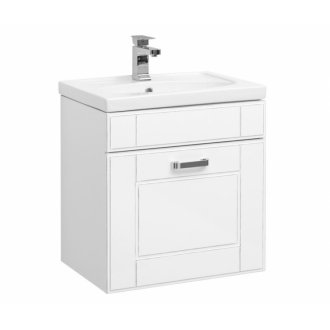 Мебель для ванной Aquanet Рондо 60 белый антик с ящиком