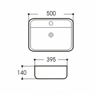 Раковина Aquatek Вега AQ5506-MB