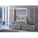 Мебель для ванной Aqwella Genesis 100 миллениум серый