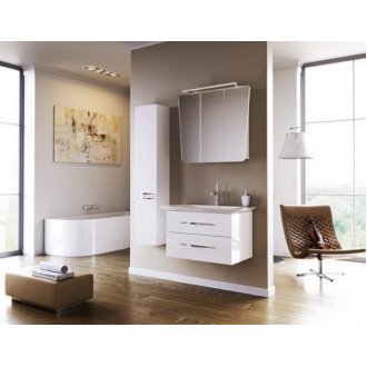 Мебель для ванной Aqwella Simphony 90 белый глянец