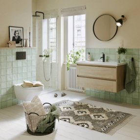 Мебель для ванной Aqwella Astrid 100 дуб давос