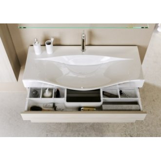 Мебель для ванной напольная Aqwella Бергамо 100 акация