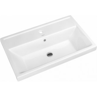 Мебель для ванной подвесная Aqwella Бриг 75 белый глянец