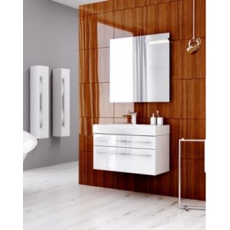 Мебель для ванной подвесная Aqwella Милан 80 с ящиками