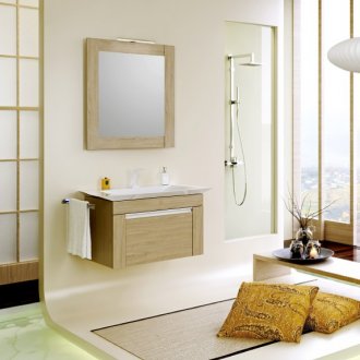 Мебель для ванной Aqwella Simphony 90 дуб сонома