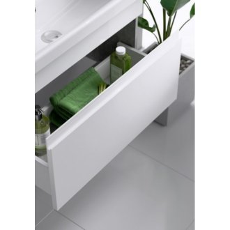 Мебель для ванной Aqwella Smart 60 бетон светлый