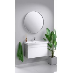 Мебель для ванной Aqwella Smart 80 бетон светлый