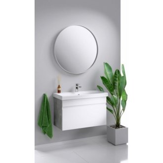 Мебель для ванной Aqwella Smart 80 бетон светлый