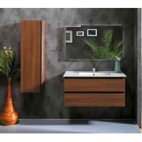 Мебель для ванной Armadi Art Capolda 100 Dark wood