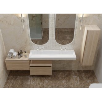 Мебель для ванной Armadi Art Flat 60/120 Light Oak