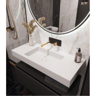 Мебель для ванной Armadi Art Flat ST 100 антрацит матовый