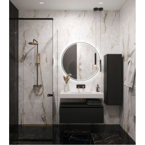 Мебель для ванной Armadi Art Flat ST 100 антрацит матовый