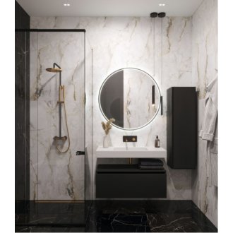 Мебель для ванной Armadi Art Flat ST 100 антрацит матовый