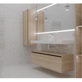 Мебель для ванной Armadi Art Flat 120 Light Oak
