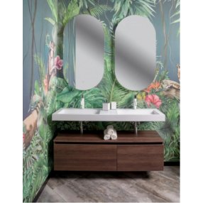 Мебель для ванной Armadi Art Flat 140 Dark Oak