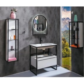 Мебель для ванной Armadi Art Loft 80 белая