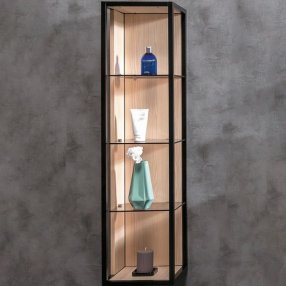 Шкаф-пенал подвесной Armadi Art Loft 30 высокий Light wood