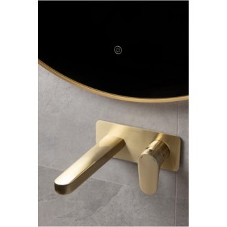 Зеркало с подсветкой Armadi Art Modern 80 Mat Gold