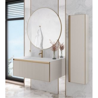 Зеркало с подсветкой Armadi Art Modern 100 Mat Gold