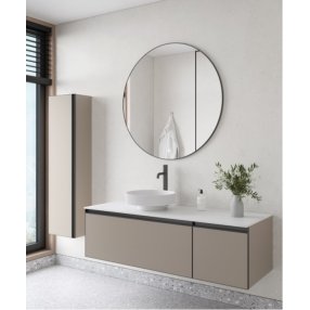 Мебель для ванной Armadi Art Quatro 2 140 Daphne/ антрацит 790-M2-140-D-A+792-140-W+801-R-MW