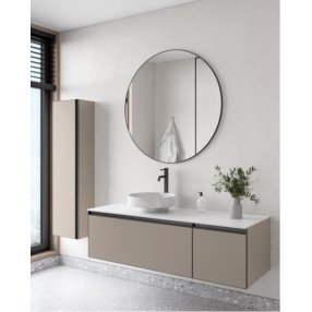 Мебель для ванной Armadi Art Quatro 2 140 Daphne/ антрацит 790-M2-140-D-A+792-140-W+801-CLCT