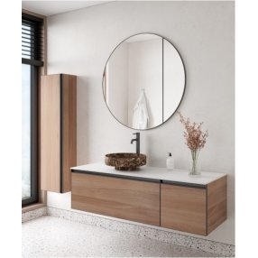 Мебель для ванной Armadi Art Quatro 2 140 Willow/ антрацит 790-M2-140-W-A+792-140-W+801-ED