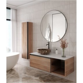 Мебель для ванной Armadi Art Quatro 6 120 Willow/ антрацит 790-M6-120-W-A+792-120-W+801-ED