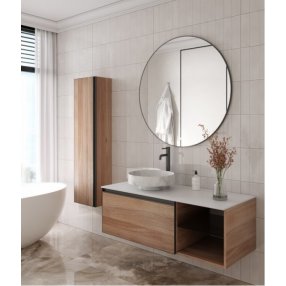 Мебель для ванной Armadi Art Quatro 6 120 Willow/ антрацит 790-M6-120-W-A+792-120-W+801-CLCT